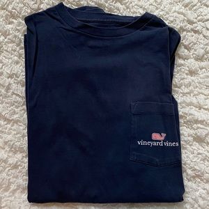 Vineyard Vines Navy Long Sleeve